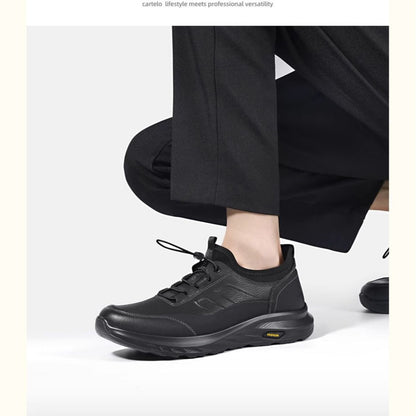 😎👍【39-44】 Podzim/Zima 2025. Nová módní pánská turistická obuv, ležérní sportovní obuv