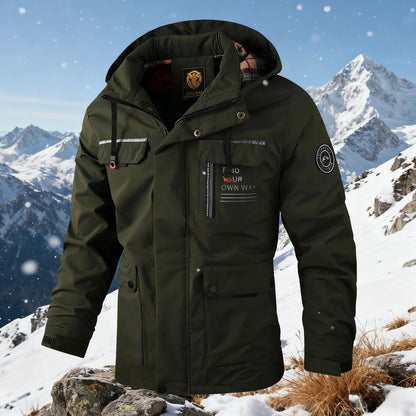 🔥💥🔥【M-6XL】Nova debela topla muška jesensko-zimska jakna otporna na vjetar i vodu