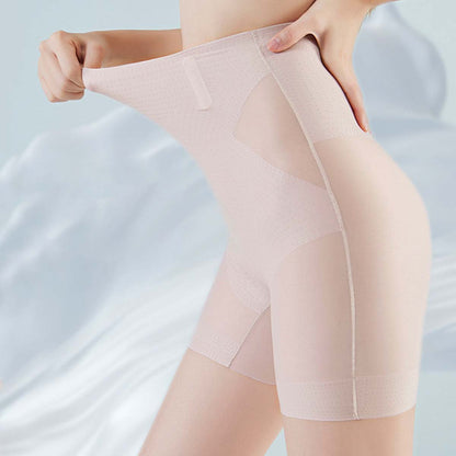 💟【Kup jeden, a drugi dostaniesz gratis, 2 sztuki do noszenia naprzemiennie】Letnia damska ultracienka bezszwowa bielizna z jedwabiu lodowego, podnosząca brzuch i pośladki