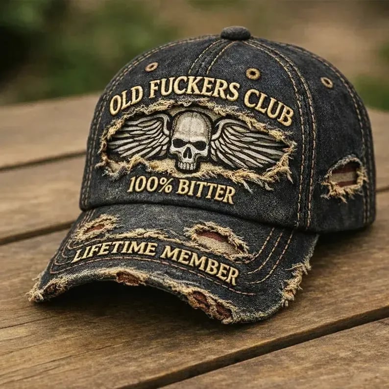 🧢 【Darmowa dostawa Za pobraniem】Klub Starych Chłopów – Retro czapka