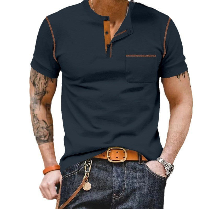 【🔥Modelo superventas】Camiseta de verano sencilla de algodón para hombre, nueva colección 2026 ✅️Pago contra entrega