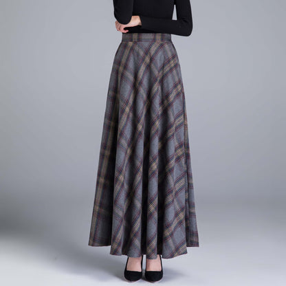 👗💖【Promocja】🔥【M-3XL】 Grubsza wełniana spódnica na jesień i zimę