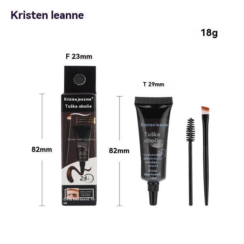 ⏳Posledný deň, kúpte jeden a druhý dostanete zadarmo⭐Dlhotrvajúci, vodeodolný a nerozmazávajúci sa tekutý gél/krém na obočie (so štetcom na obočie)