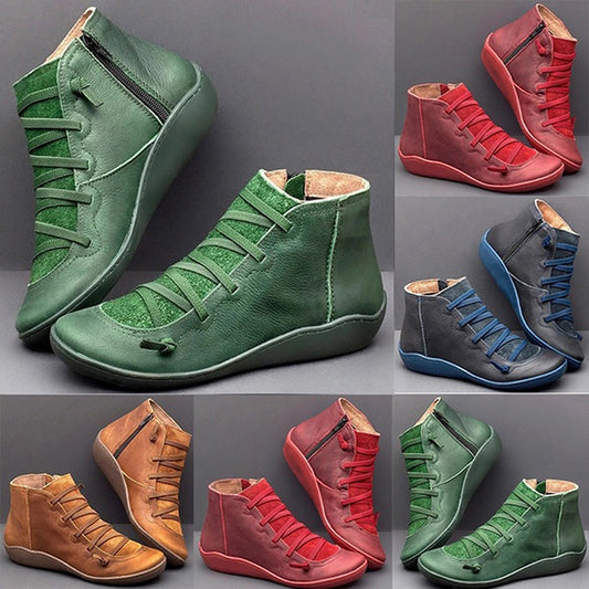👢👍【35-43】Wiosenne nowe damskie buty duże rozmiary krótkie buty casualowe