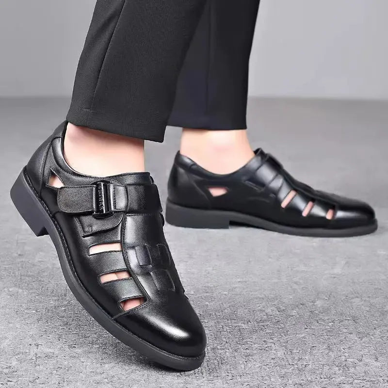 ✨👞【39-44】🔥🌴Ljetne muške čizme od prozračne kože s mekim potplatom