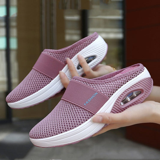 🎀👟【50% zniżki 🔥】【35–43】✨ Nowe buty z 2025 roku z poduszką powietrzną i przewiewną siateczką, miękkie i oddychające, 8 kolorów