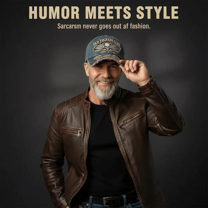 🧢Klub starých chlapov – Retro baseballová čiapka