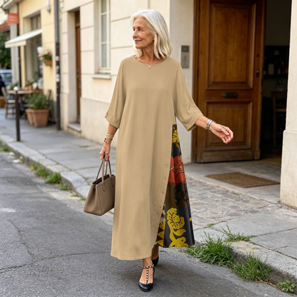 🌾【Vruća rasprodaja】💕[M-5XL] Nova lanena vintage haljina - mekana i udobna