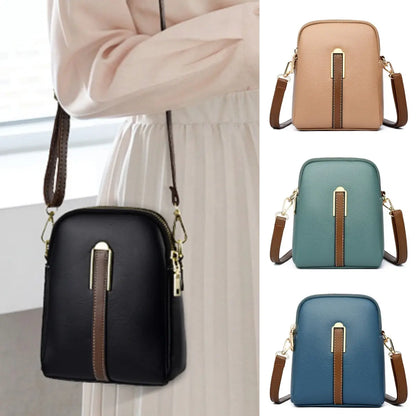 🔥✨【Zľava 50 %🔥】Štýlová a elegantná dámska malá crossbody kabelka z pravej kože