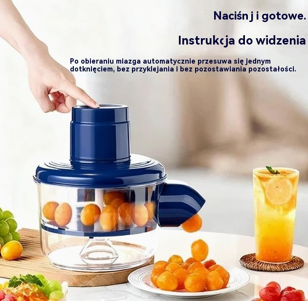 🧄⏳Oferta ograniczona czasowo: 50% zniżki⏰Przezroczysta elektryczna obieraczka do owoców i warzyw🍇🧄