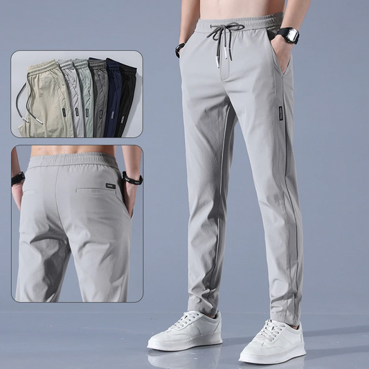 🔥【Ograniczona ilość】👖2025 Letnie męskie lekkie oddychające rozciągliwe spodnie casualowe 💥