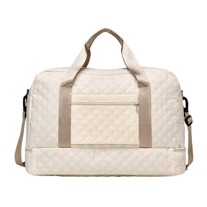 🔥✨【50% отстъпка✨】Чанта с голям капацитет и дизайн за отделяне на мокри и сухи вещи, подходяща за пътуване и фитнес.