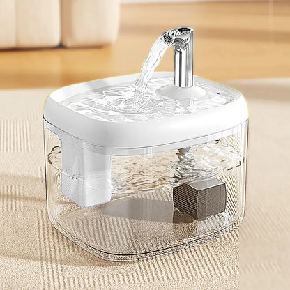 🐾 Dispensador de agua para mascotas ilent con cuenco de PET apto para alimentos 🐾 Agua fresca, fluida y perfecta para bebedores exigentes ✨