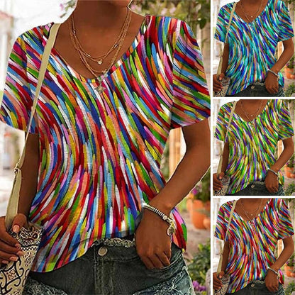 ✨🎉【Lato Nowy Produkt Podgrzewanie🔥】【S-5XL】2025 Moda Damska Niszowy Projekt Wysokiej Jakości Kolorowe Koszule