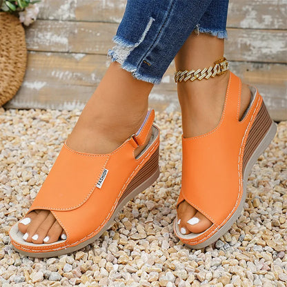 👡Sandalias con cierre de velcro, suela ligera, elegantes y cómodas. ✅️Pago contra entrega