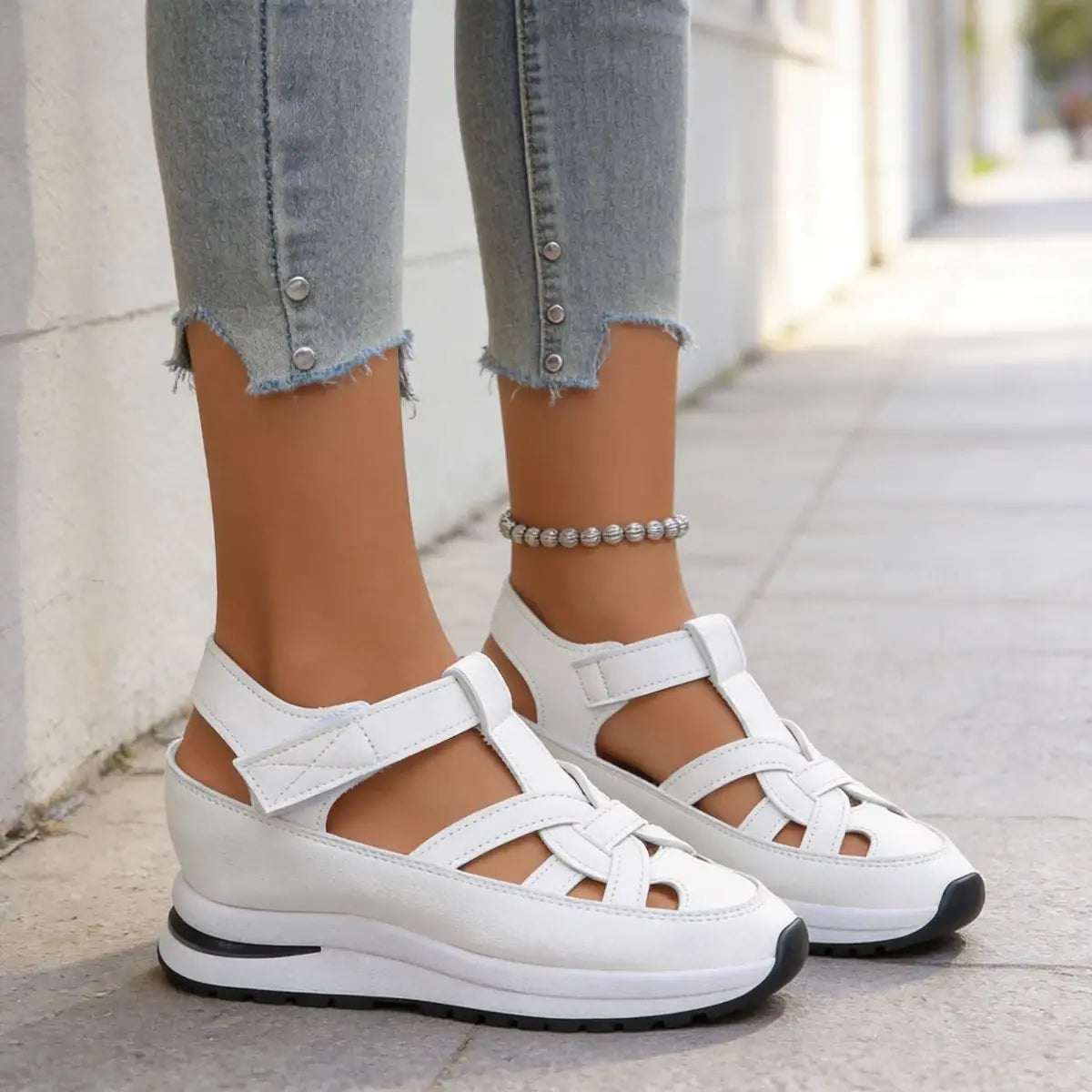 👡 Letnia promocja nowych produktów — 43% zniżki [35-43] 2026. Nowe codzienne sandały damskie z grubą podeszwą