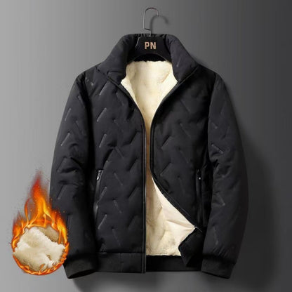 🔥【50% zniżki】🔥【M-5XL】Męska zimowa kurtka z aksamitu w dużym rozmiarze, odważna bawełna