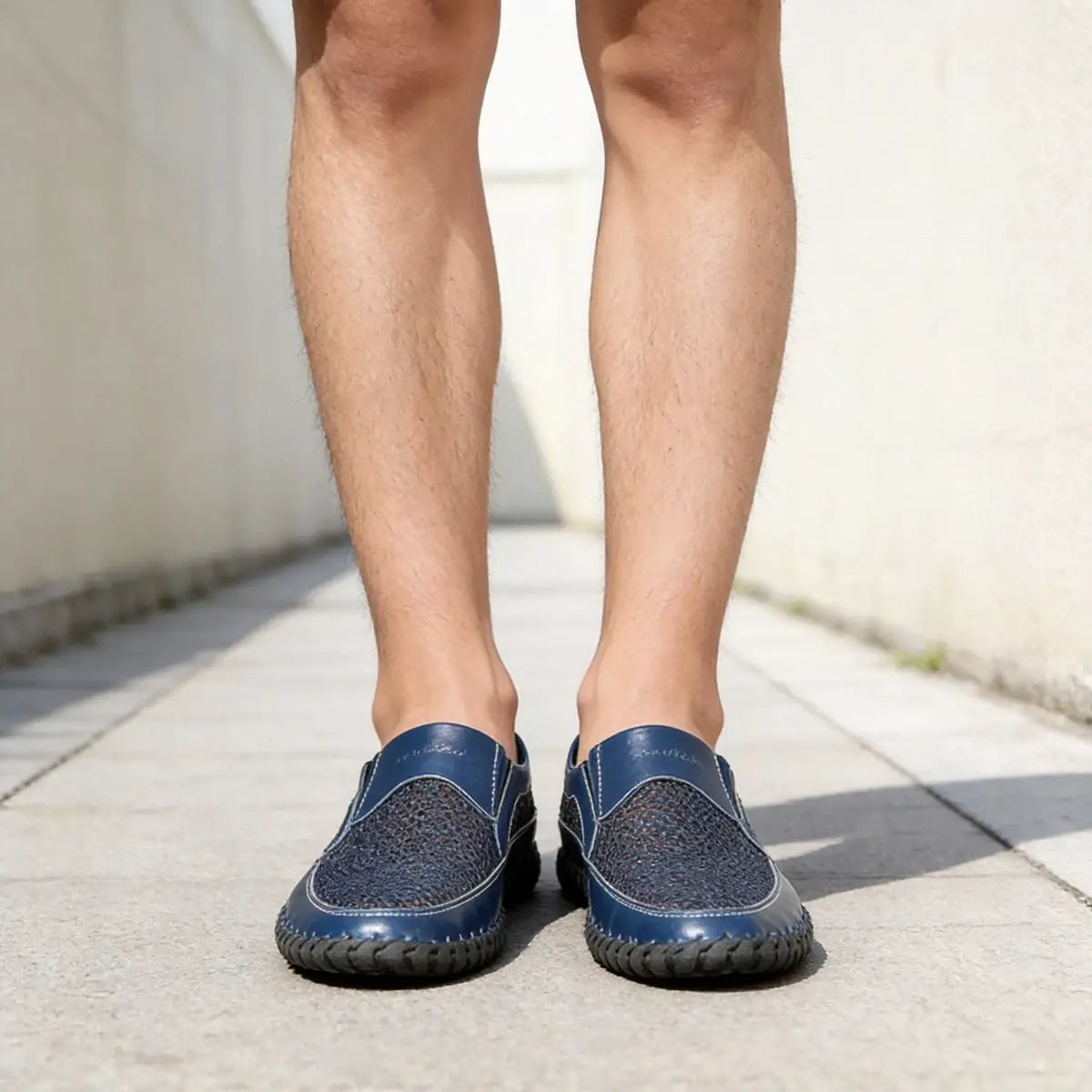 【Tallas 38-48】👞Nuevos zapatos casuales de malla para hombre para verano, ideales para viajes y actividades al aire libre.