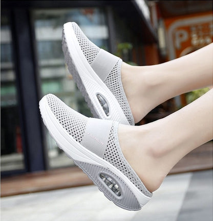 🔥✨【35-43】2025 sandały damskie z poduszką powietrzną z siateczki hollow mesh✅miękkie i wygodne✅lekkie i oddychające✅modne i swobodne