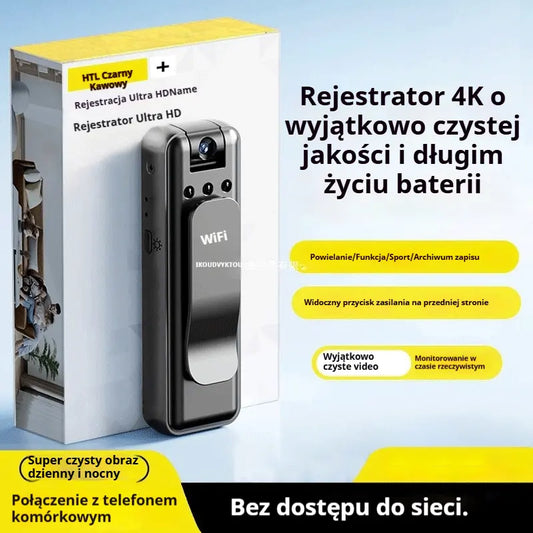 🔥Hit Sprzedaży 【Rabat 50%】⏳ Profesjonalna kamera akcji piersiowa, przenośny rejestrator wideo z wysoką rozdzielczością obrazu