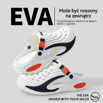 👟 50% zniżki 🌬️ Uniwersalne sandały męskie z grubą podeszwą EVA: antypoślizgowe, superlekkie i oddychające, idealne na plażę, do uprawiania sportu i na co dzień 🏃‍♂️