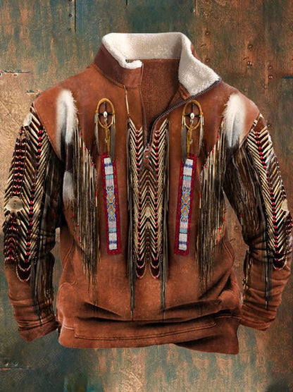 Pánská extra teplá mikina 2025 | Stylový 3D design | Pohodlí na podzim i zimu | S–3XL