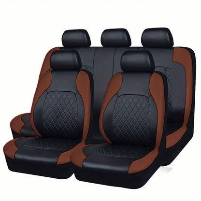 🔥🔥【Zľava 50 %】🚗🚗Univerzálna sada poťahov na autosedačky z mäkkej kože ✅Platba pri doručení