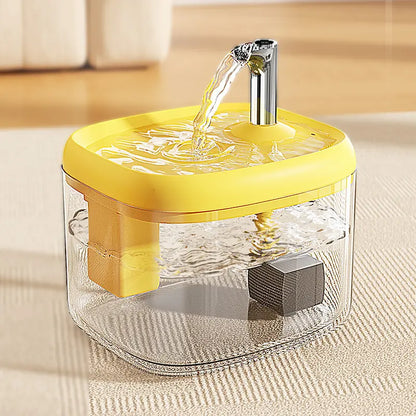 🐾 Dispensador de agua para mascotas ilent con cuenco de PET apto para alimentos 🐾 Agua fresca, fluida y perfecta para bebedores exigentes ✨